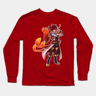 Liz : the Phoenix feathers Long Sleeve T-Shirt